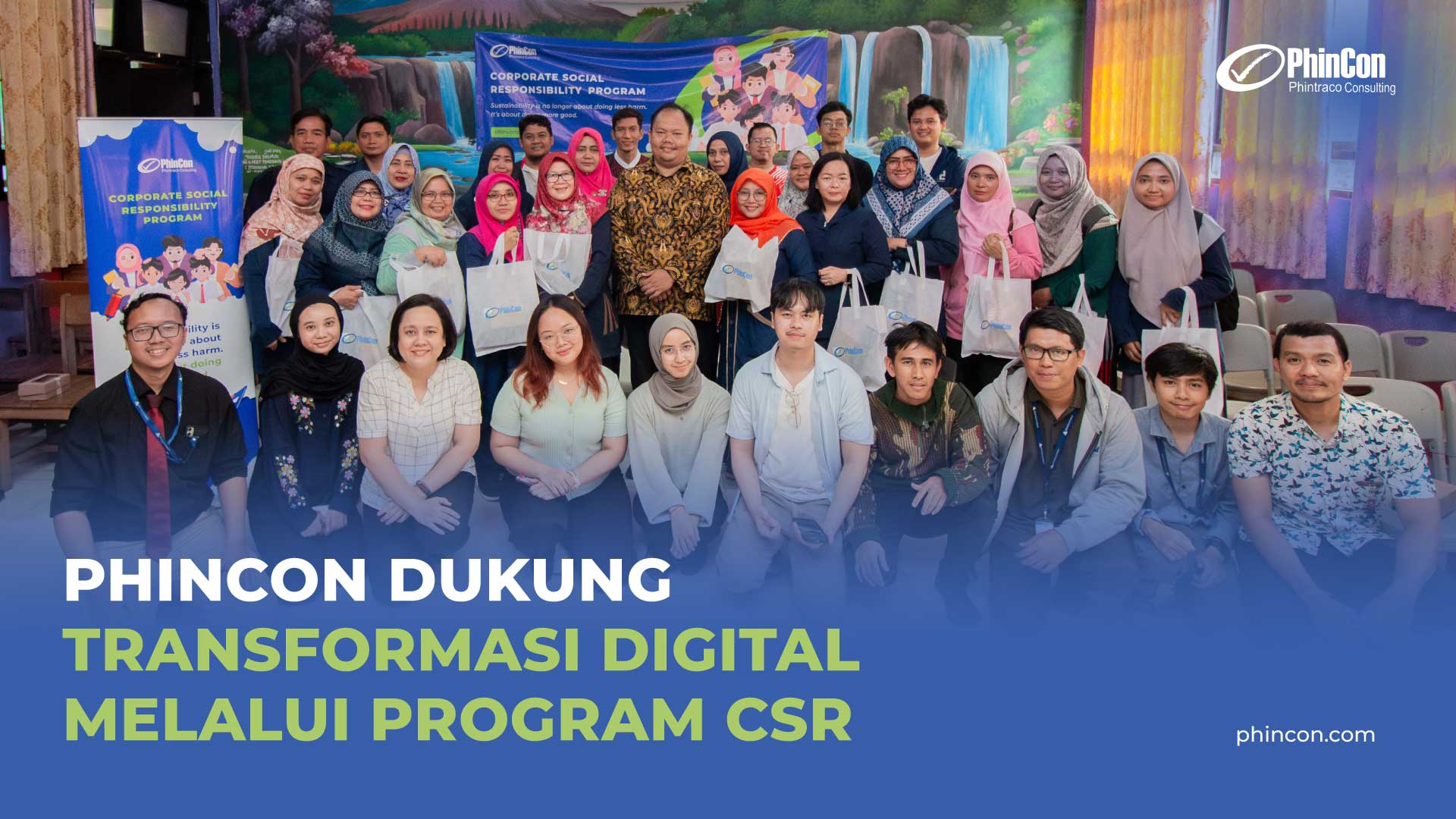 Phincon Dukung Transformasi Digital di Sektor Pendidikan Melalui Program CSR Pelatihan Teknologi 